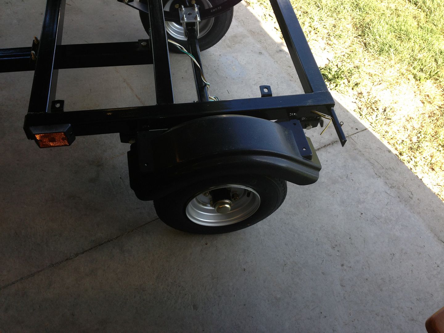 Harbor Frieght HaulMaster Trailer assembly